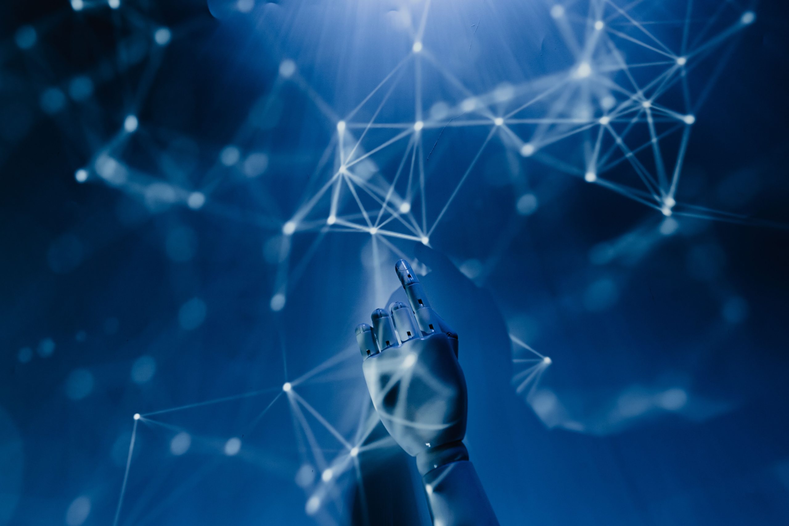 Main robotique connectée à réseau numérique